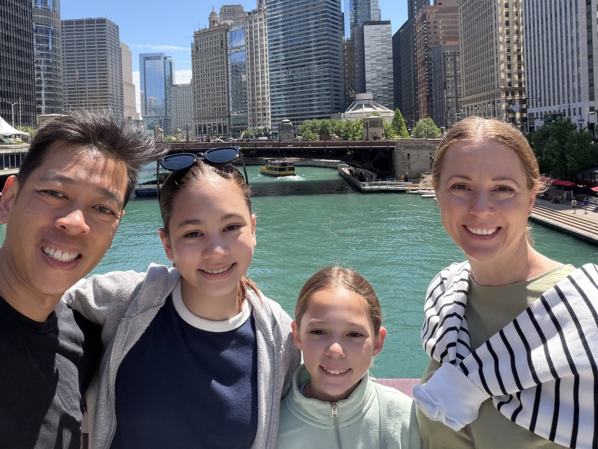 Joe with his family